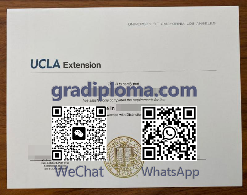 UCLA Extension degree