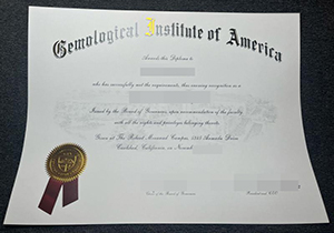 GIA diploma copy