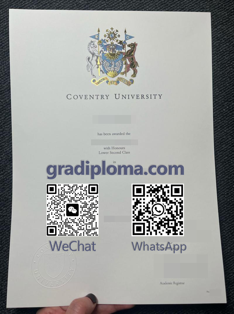 Coventry University diploma