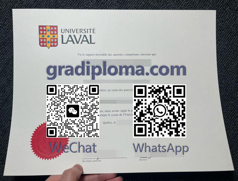 Laval University diploma