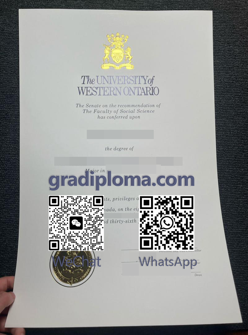 UWO diploma