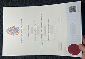 University of Buckingham diploma-1